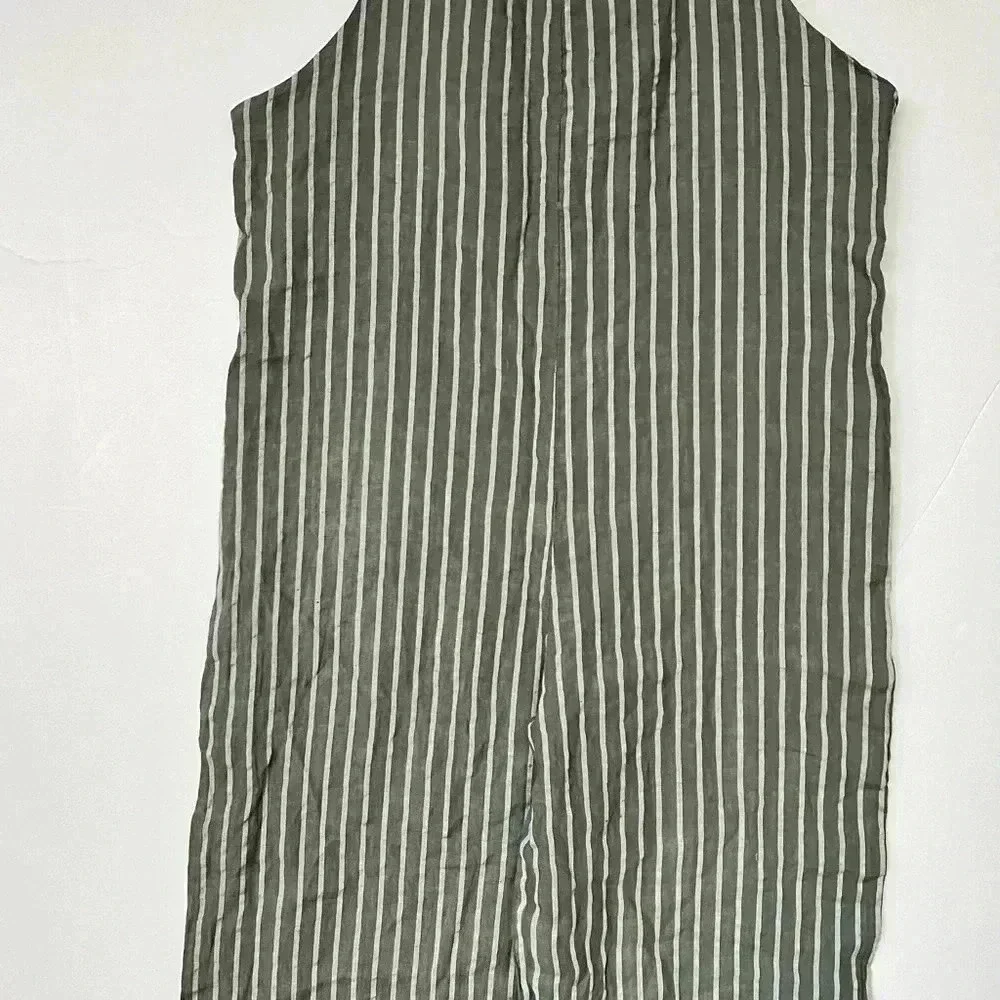 Tempo Paris 100% Italian Linen Romper Jumpsuit - Picture 7 of 8